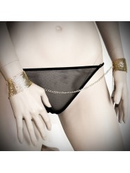 BIJOUX INDISCRETS - DÃSIR MÃTALLIQUE MANETTE IN RETE DI METALLO DORA