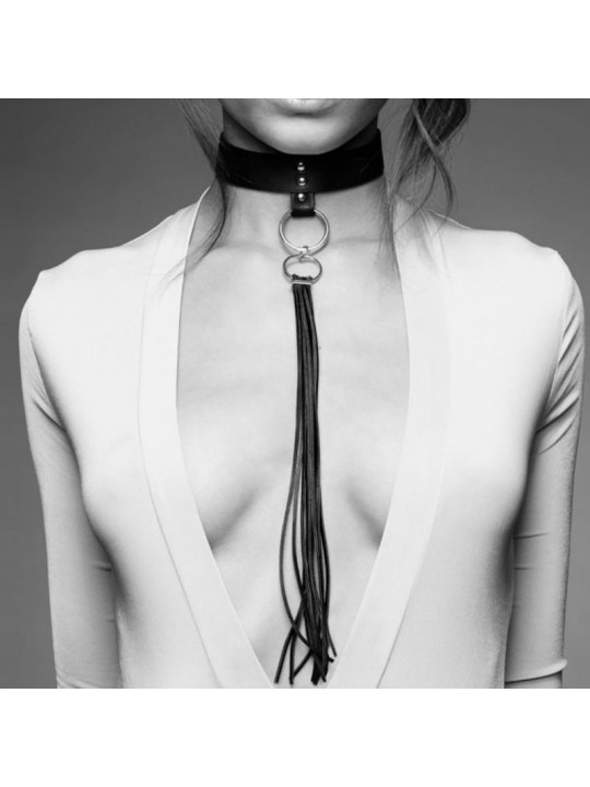 BIJOUX INDISCRETS - MAZE GIROCOLLO CON NAPPINE NERO