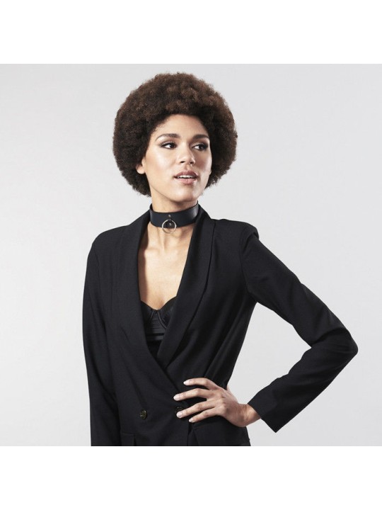 BIJOUX INDISCRETS - MAZE COLLAR CON CORREA NEGRO