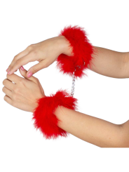 SECRETPLAY - MENOTTES MARABOU ROUGE