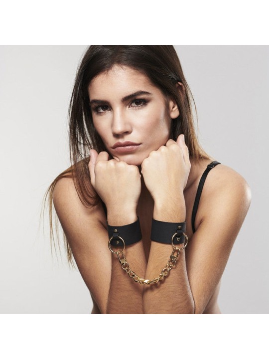 BIJOUX INDISCRETS - MAZE MANCHETTES LARGES NOIR