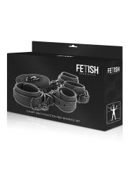 FETISH SUBMISSIVE - ENSEMBLE DE MENOTTES ET LIENS AVEC DOUBLURE EN NOP