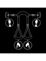 FETISH SUBMISSIVE - OPEN BENEN POSITIE MET HANDBOEIEN MET GEEN PREENVO