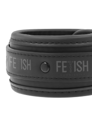 FETISH SUBMISSIVE - COLAR E ALGEMAS DE COURO VEGANO COM FORRO DE NOPRE