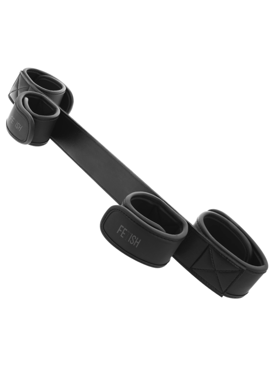 FETISH SUBMISSIVE - BONDAGE SPREADER BAR MET NOPREEN VOERING