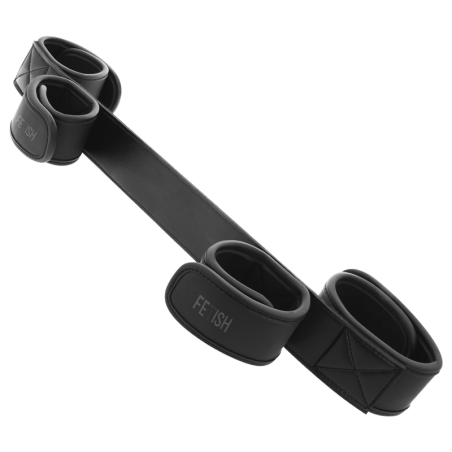 FETISH SUBMISSIVE - BONDAGE SPREADER BAR MET NOPREEN VOERING