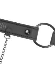 FETISH SUBMISSIVE - KNEBELRING MIT NIPPELKLEMMEN