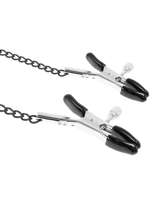 FETISH SUBMISSIVE - ANEL DE GAG COM GRAMPOS DE BICO