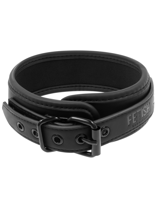 FETISH SUBMISSIVE - COLAR DE CORRENTE COM FORRO DE NOPRENE