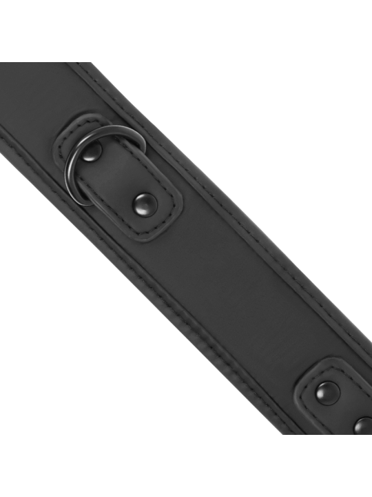 FETISH SUBMISSIVE - COLAR DE CORRENTE COM FORRO DE NOPRENE