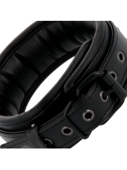 DARKNESS - COLLIER NOIR AVEC CHAÎNE