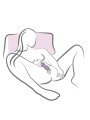ROCKS- OFF - GLO- GIRL VIBRADOR WAND MINI MORADO