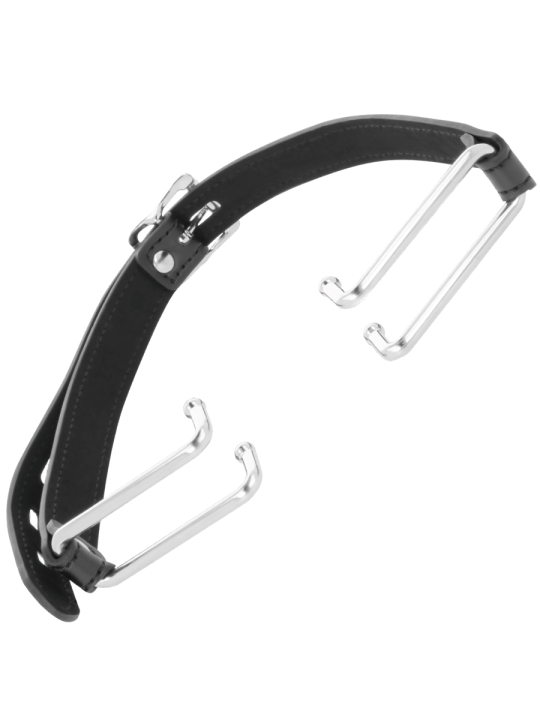 DARKNESS - KNEBEL MIT SCHWARZEM HAKEN
