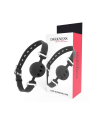 DARKNESS - MORDAA DE SILICONE RESPIRVEL PRETA