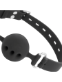 DARKNESS - MORDAA DE SILICONE RESPIRVEL PRETA
