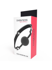 DARKNESS - BILLON EN SILICONE NOIR