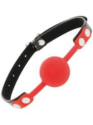 DARKNESS - RED SILICONE GAG