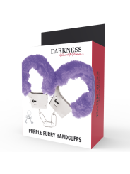 DARKNESS - METALEN HANDBOEIEN MET LILA VOERING