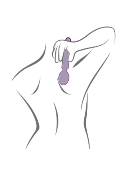 ROCKS-OFF - VIBRADOR ORIEL FLEXÍVEL FÚCSIA