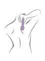 ROCKS-OFF - VIBRADOR ORIEL FLEXÍVEL FÚCSIA