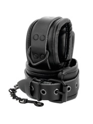 DARKNESS - MANETTE E COLLETTO IN PELLE NERA