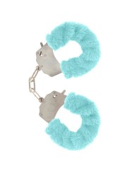 TOYJOY - FURRY FUN CUFFS BONDAGE BLAU