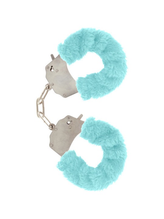 TOYJOY - FURRY FUN CUFFS BONDAGE BLAU