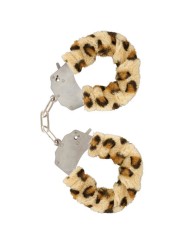 TOYJOY - PUNHOS FURRY FUN BONDAGE LEOPARDO