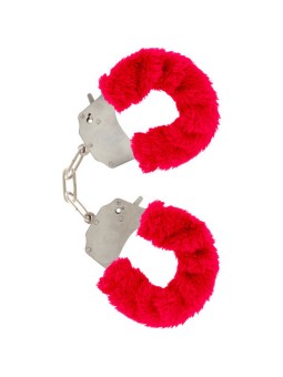 TOYJOY - FURRY FUN CUFFS BONDAGE RED