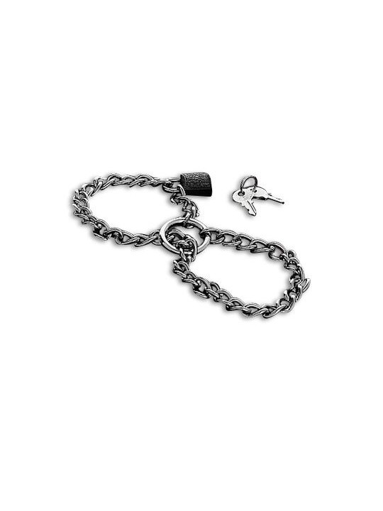 METAL HARD - ESPOSAS CON CADENA DE ACERO INOX.