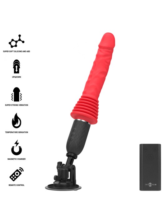 INTENSE - CYNTHIA VIBRADOR THRUSTING CONTROL REMOTO CON CALOR