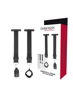 DARKNESS - BONDAGE-TÜR-HANDSCHELLEN