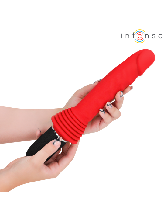 INTENSE - CYNTHIA VIBRATORE A SPINTA CON TELECOMANDO E CALORE