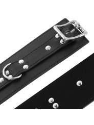 DARKNESS - MENOTTES EN CUIR NOIR