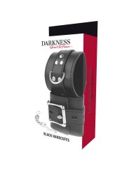 DARKNESS - MENOTTES EN CUIR NOIR