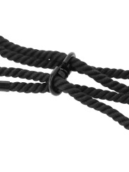 DARKNESS - MENOTTES EN CORDE OU MENOTTES DE CHEVILLE 100% COTON