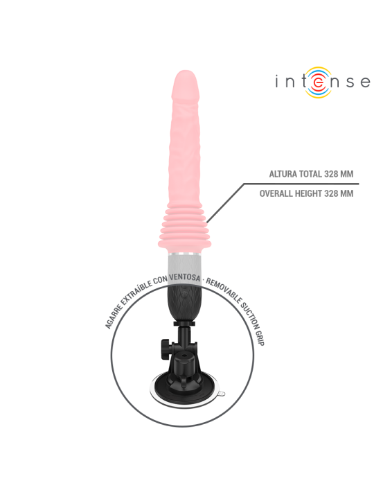 INTENSE - CYNTHIA REMOTE CONTROL THRUSTING VIBRATOR WITH HEAT