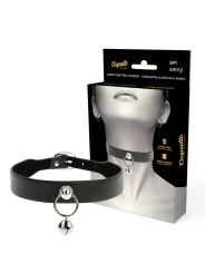 COQUETTE CHIC DESIRE - VEGANE LEDER-HALSKETTE DAMEN-ACCESSOIRE RASSEL/