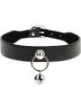 COQUETTE CHIC DESIRE - VEGANE LEDER-HALSKETTE DAMEN-ACCESSOIRE RASSEL/