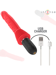INTENSE - CYNTHIA REMOTE CONTROL THRUSTING VIBRATOR WITH HEAT