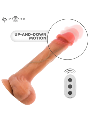MR INTENSE - BRADLEY VIBRADOR DE SILICONE COM EFEITO DE AQUECIMENTO E 