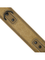 FETISH SUBMISSIVE ORIGIN - COLLIER CHAÎNE DOUBLÉE DE NÉOPRÈNE