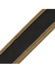 FETISH SUBMISSIVE ORIGIN - COLLANA A CATENA RIVESTITA IN NEOPRENE