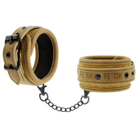 FETISH SUBMISSIVE ORIGIN - MANETTE IN PELLE VEGANA CON FODERA IN NEOPR