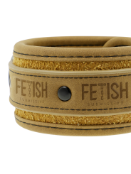 FETISH SUBMISSIVE ORIGEN - ESPOSAS TOBILLOS CUERO VEGANO CON FORRO DE 