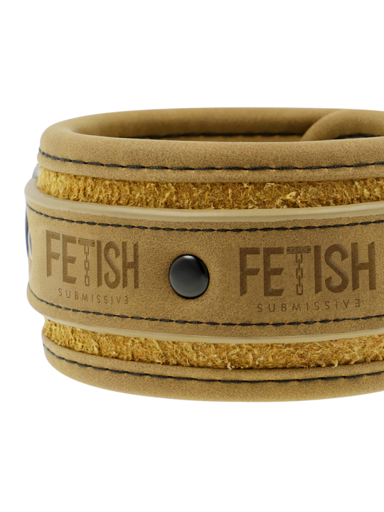 FETISH SUBMISSIVE ORIGEN - MENOTTES DE CHEVILLE EN CUIR VÉGÉTALIEN AVE