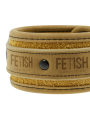 FETISH SUBMISSIVE ORIGEN - ESPOSAS TOBILLOS CUERO VEGANO CON FORRO DE 