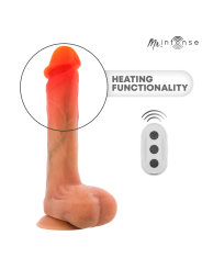 MR INTENSE - BRADLEY DILDO VIBRADOR SILICONA CON EFECTO CALOR Y CONTRO