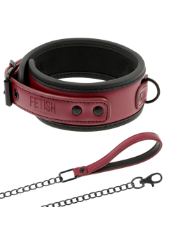 FETISH SUBMISSIVE DARK ROOM - COLAR DE CORRENTE COM FORRO DE NEOPRENE