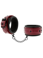 FETISH SUBMISSIVE DARK ROOM - MANETTE VEGAN IN PELLE CON FODERA IN NEO